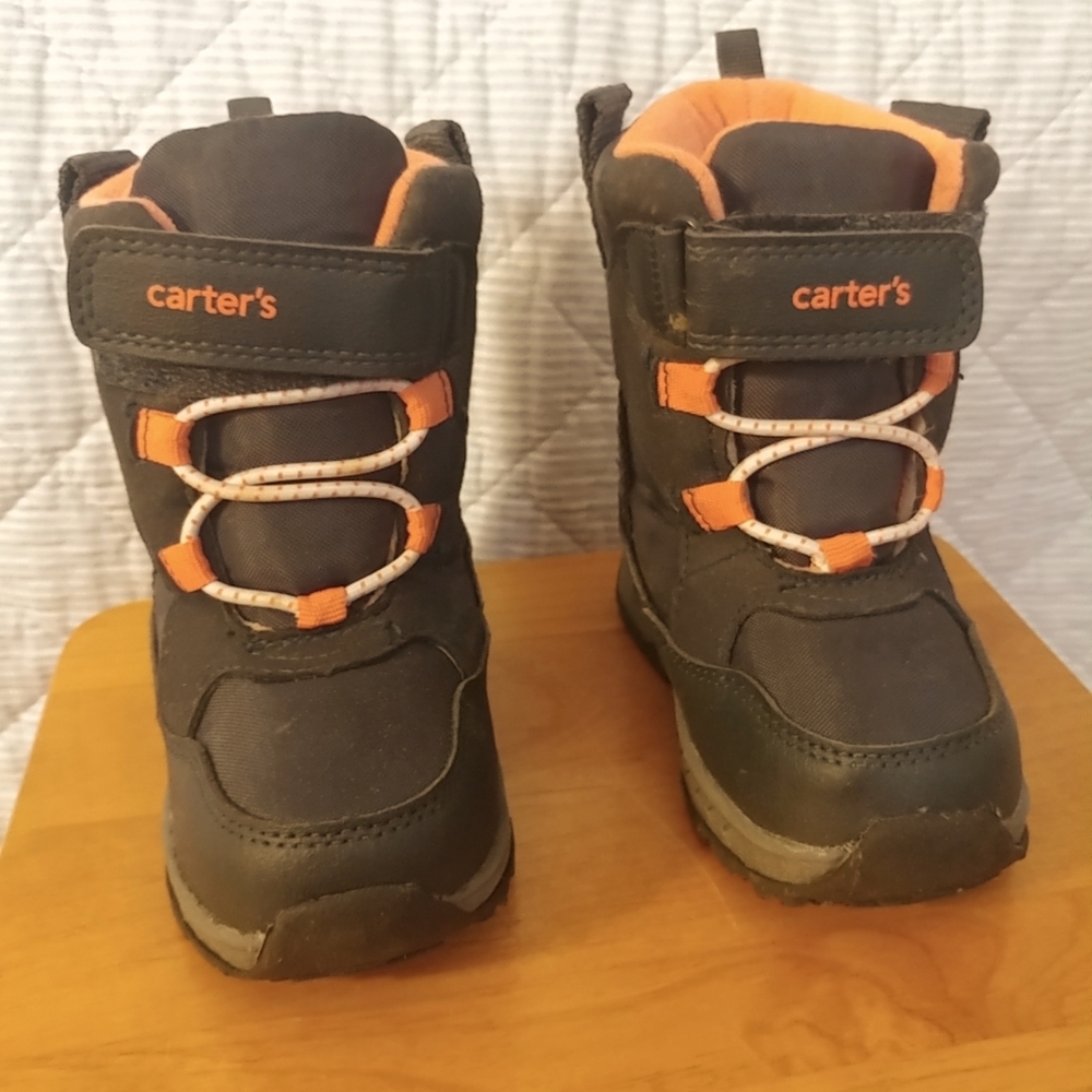 Carter's toddler boots 7M Black